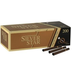 Коричневі гільзи Siver Star 200 шт