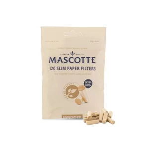 Фільтри для самокруток MASCOTTE ORGANIC SLIM LONG 6х19 мм (120 шт)