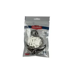 Фільтри для самокруток GULIWER SLIM LONG 6X20 мм (150 шт)