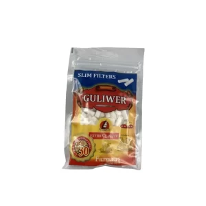 Фільтри для самокруток GULIWER SLIM 6X15 мм (150 шт)