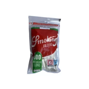 Фільтри для самокруток SMOKING REGULAR LONG 8х22 мм
