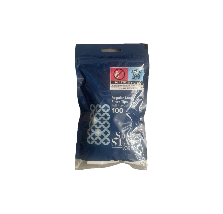 Фільтри для самокруток SILVER STAR SLIM LONG 6х22 мм