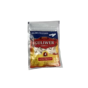 Фільтри для самокруток GULIWER SLIM 6X15 мм (120 шт)