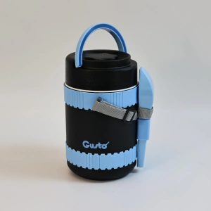 Термос пищевой Gusto Путешественник GT1800 1800 мл черный