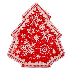Блюдо Lefard Snowflake 824-008 23х20х2,5 см