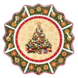 Блюдо Lefard Christmas collection 986-094 38х4 см
