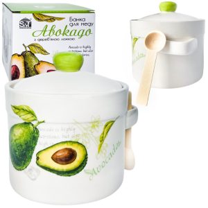 Банка для меда SNT Авокадо 2370-21 400 мл